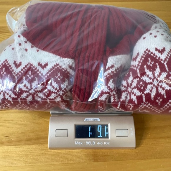 Sweater Large Tall Fair Isle Nordic Scandi Preppy Holiday Festive Apres Ski Zip - Picture 10 of 10